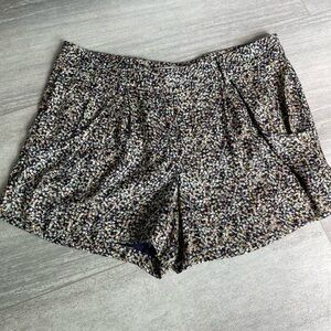 BCBGeneration Black and Gray High Waist Shorts